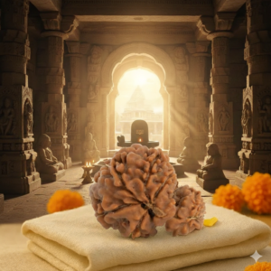 Natural Garbh Gauri Rudraksha  (Nepali) with IGL Xray Certificate